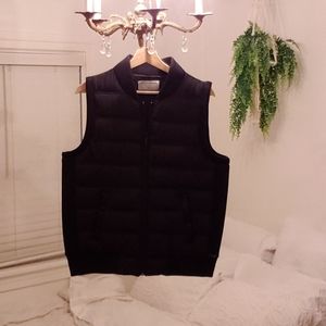 Betsey Johnson Like New Black Vest Large